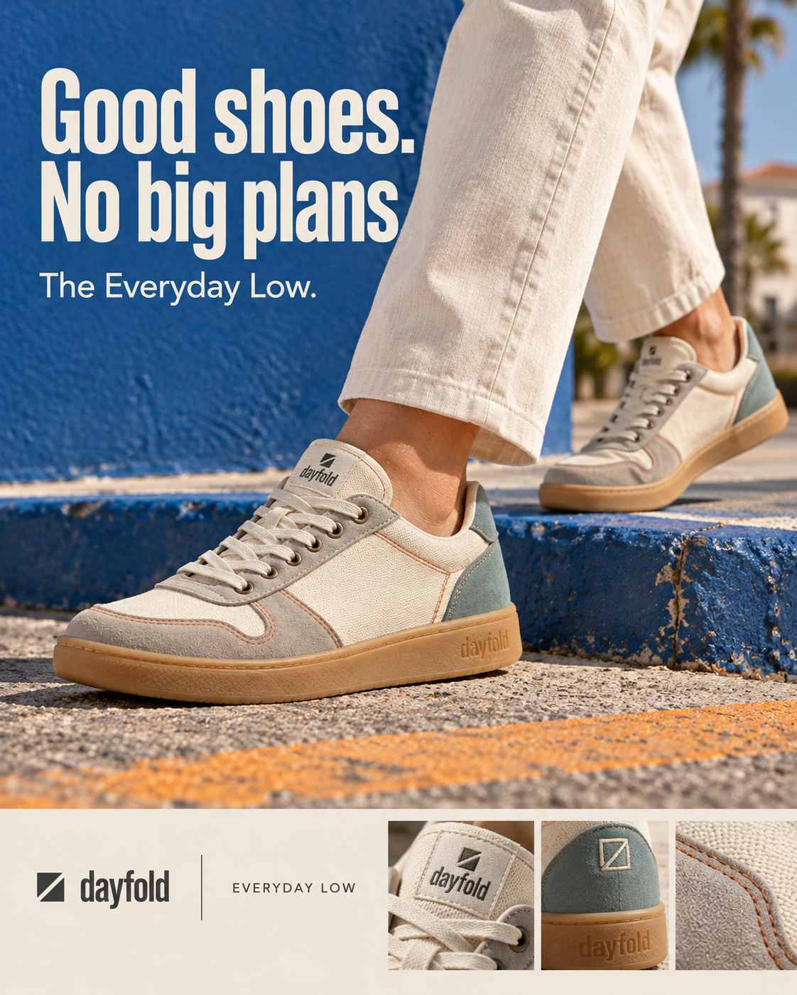 DAYFOLD Everyday sneakers concept ad